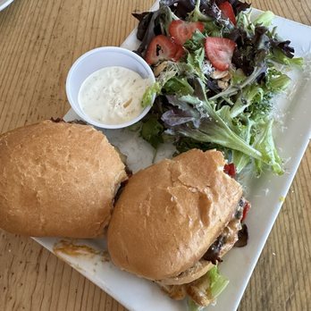 Washoe Public House - Philly cheesesteak with salad - New American Near Me - Reno, Nevada Washoe Public House - Philly cheesesteak with salad - New American Near Me - Reno, Nevada