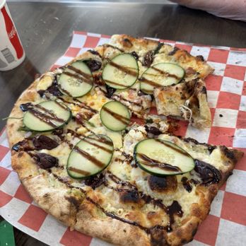 Cinders Wood Fired Pizza - Greek *veg - Pizza Near Me - Anderson, California Cinders Wood Fired Pizza - Greek *veg - Pizza Near Me - Anderson, California