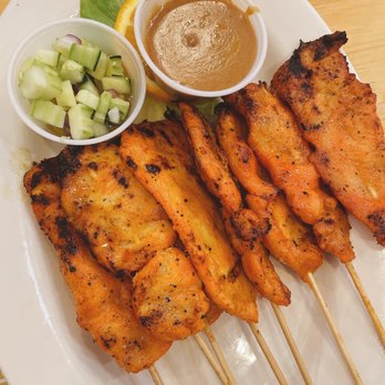 Thai BBQ - Chicken Sa-Te - Thai Near Me - Union City, California Thai BBQ - Chicken Sa-Te - Thai Near Me - Union City, California