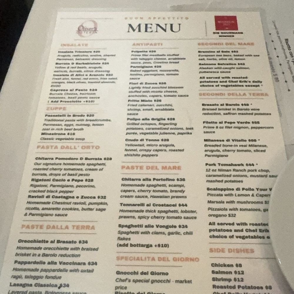 Oliver's Osteria - Italian Near Me - Laguna Beach, California