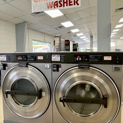 Sparkle Laundromat - 80lb washers for your larger loads!