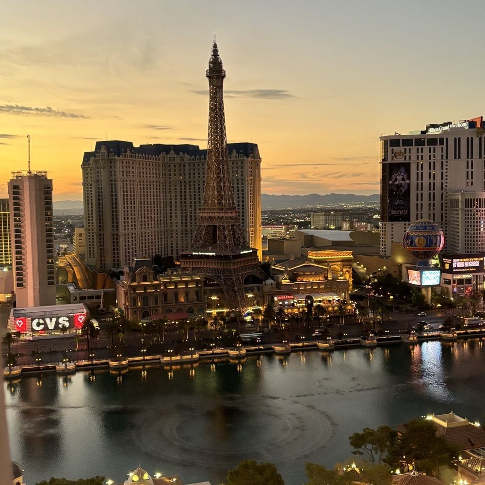 Bellagio - sunrise view - Hotels Near Me - Las Vegas, Nevada