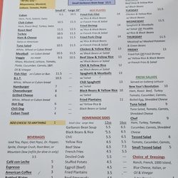 Victoria's - Menu
