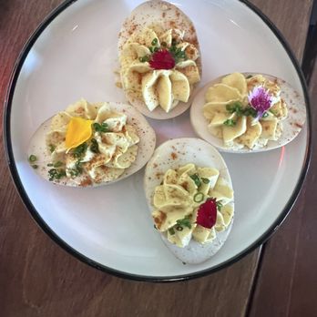 Pigeonhole - Deviled Tea Eggs - Cocktail Bars Near Me - Honolulu, Hawaii Pigeonhole - Deviled Tea Eggs - Cocktail Bars Near Me - Honolulu, Hawaii