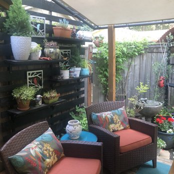Creative Awnings And Shelters - Drilled holes in 4x4s .. passed tubing through. Made the angle flexible.. - Patio Coverings Near Me - Springfield, Oregon
