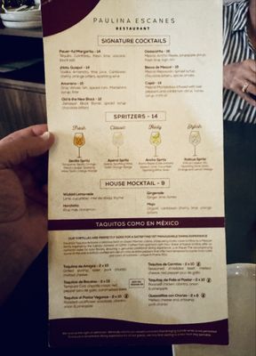 Menu photo 2 Paulina Escanes San Juan, PR Menu photo 2 Paulina Escanes San Juan, PR