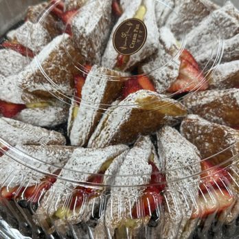 Cream Pan - Platter of 25 strawberry croissants - Bakeries Near Me - Tustin, California