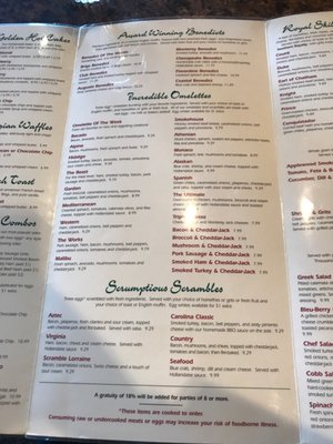 Menu photo 3 Brigs Wake Forest, NC