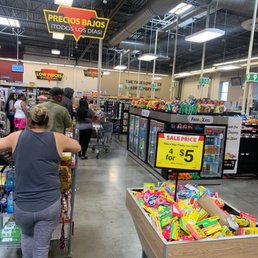This is why I stop coming and there is a line behind me and for the 15 items or less