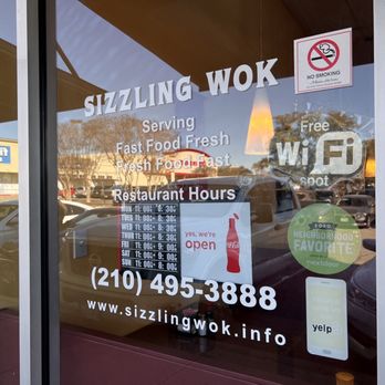 Sizzling Wok - Hours - Chinese Near Me - San Antonio, Texas Sizzling Wok - Hours - Chinese Near Me - San Antonio, Texas