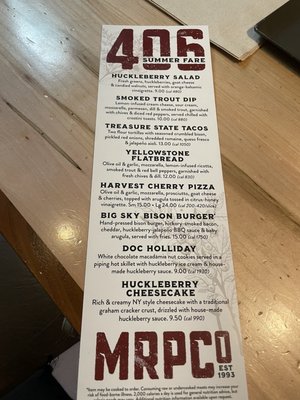 Menu photo 5 MacKenzie River Pizza, Grill & Pub Butte, MT