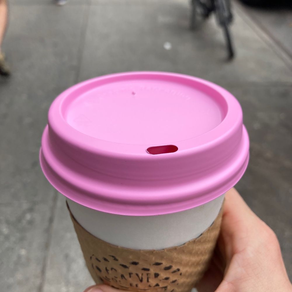 Forever Coffee - a hand holding a cup of coffee - Coffee & Tea Near Me - New York, New York Forever Coffee - a hand holding a cup of coffee - Coffee & Tea Near Me - New York, New York