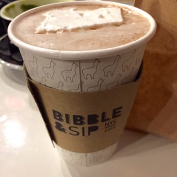 Bibble & Sip - Hot chocolate with large marshmallow - Coffee & Tea Near Me - New York, New York