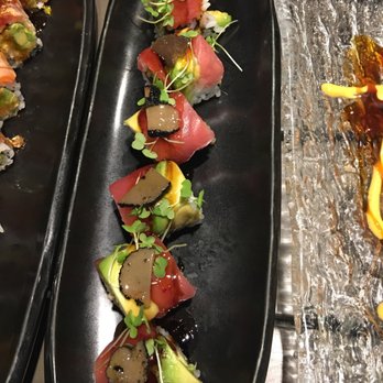 Fuji at Ink Block - 6 Piece Black Truffle Maki - Japanese Near Me - Boston, Massachusetts