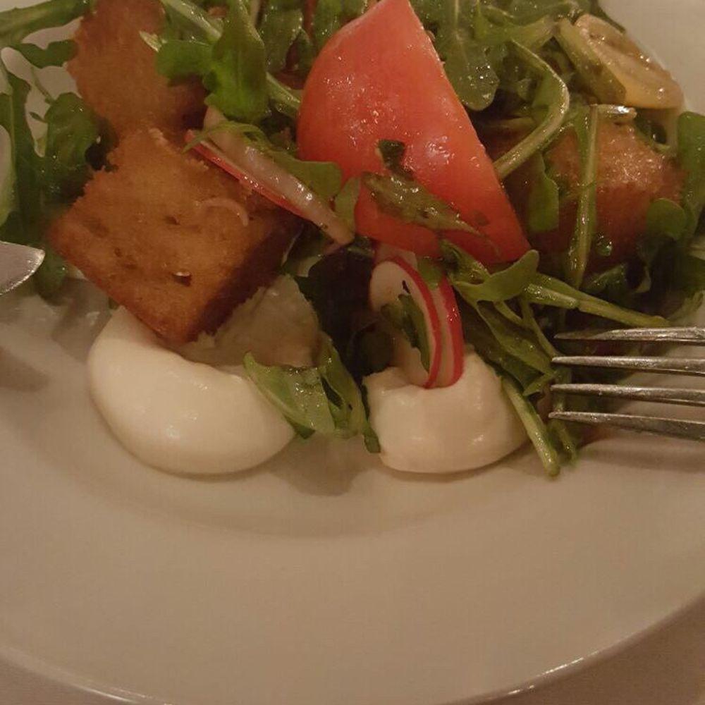 Brix & Mortar - Cheese n tomato salad. Very fresh n delicious but less in quantity - Wine Bars Near Me - Vancouver, British Columbia Brix & Mortar - Cheese n tomato salad. Very fresh n delicious but less in quantity - Wine Bars Near Me - Vancouver, British Columbia