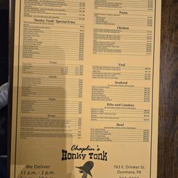 Menu Menu