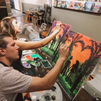Inspired Art Wine - Art Classes Near Me - Costa Mesa, California