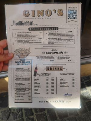 Menu photo 1 Gino's Heidelberg, BW