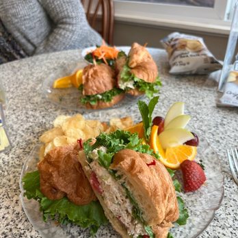 Wildflower Cafe - Honey Chicken Salad Sanlwich on Croissant Breakfast - Breakfast & Brunch Near Me - Clearwater, Florida Wildflower Cafe - Honey Chicken Salad Sanlwich on Croissant Breakfast - Breakfast & Brunch Near Me - Clearwater, Florida