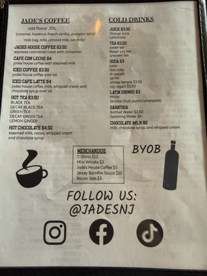 Menu photo 1 Jade’s Ogdensburg, NJ