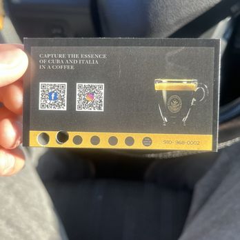 Havana 58 Cafe - Punch card (after the 6th order you get a free item) - Desserts Near Me - Jacksonville, North Carolina Havana 58 Cafe - Punch card (after the 6th order you get a free item) - Desserts Near Me - Jacksonville, North Carolina