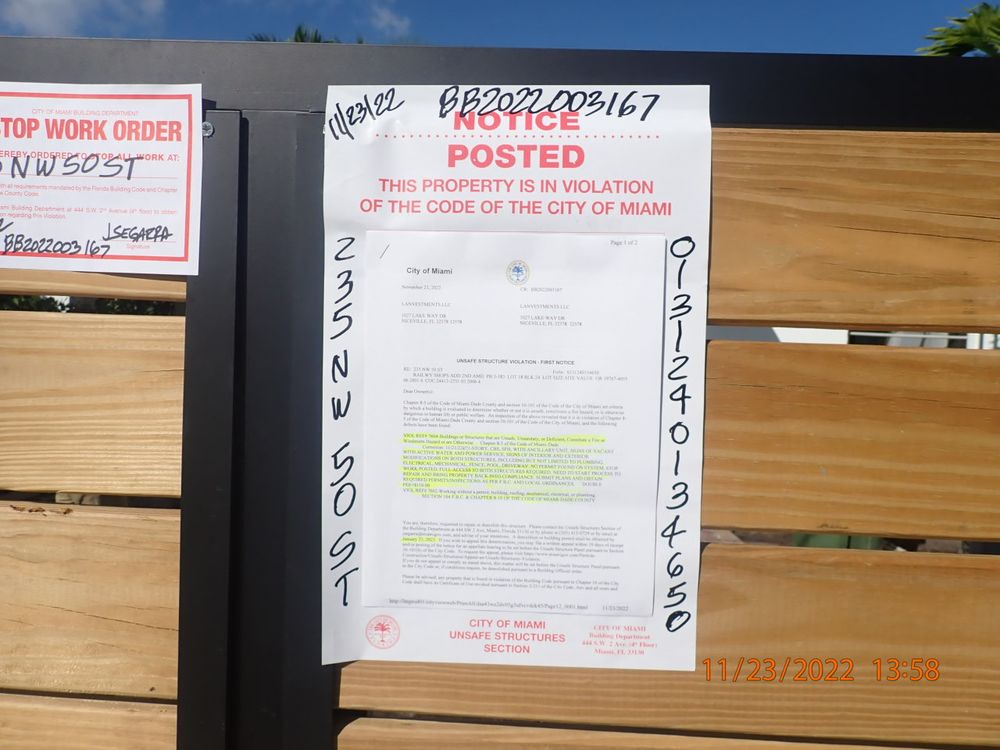 BUILDING VIOLATION - Updated July 2025 - 10 Photos - Miami, Florida ...