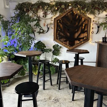 Honeytree Meadery - I can get lost in this interior design all day. IG: @hungry.hungry.helena - Meaderies Near Me - Nashville, Tennessee
