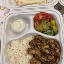 Chicken Shawarma Plate