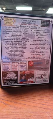 Menu photo 2 Youngblood's Cafe Amarillo, TX