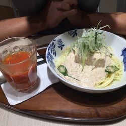 sensory ZERO - Ramen with tofu. It comes in a set with the soup!