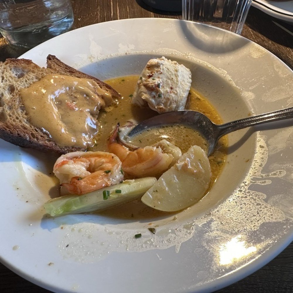 Finn Bar - Bouillabaisse, half eaten - Beer, Wine & Spirits Near Me - Frenchtown, New Jersey Finn Bar - Bouillabaisse, half eaten - Beer, Wine & Spirits Near Me - Frenchtown, New Jersey