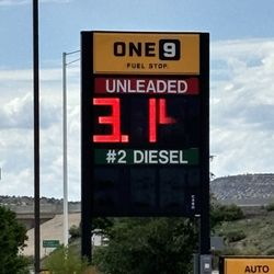 ONE9 Travel Center - $3.14 unleaded gas