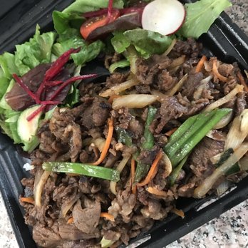 Corner Grill - Korean BBQ beef rice dish - New American Near Me - Tujunga, California