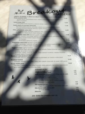 Breakout Brasserie Cafe by null