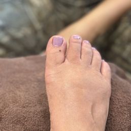 My pedi! My pedi!