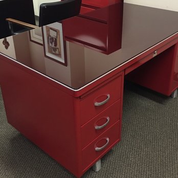 Adams Office Furniture - custom painted retro desks - Office Equipment Near Me - Dallas, Texas Adams Office Furniture - custom painted retro desks - Office Equipment Near Me - Dallas, Texas