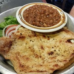 American Legion Post 313 - Grilled Tenderloin with baked beans