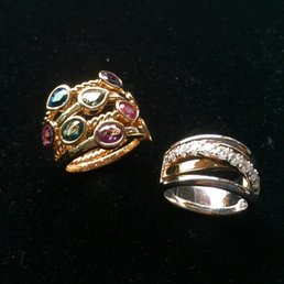Rings crafted from redesigned older pieces Rings crafted from redesigned older pieces