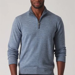 The Hub Ltd - Raffi Zip Mock Sweater