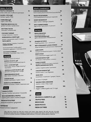 Menu photo 2 ViaSelfie Fusion Kitchen Burbank, CA