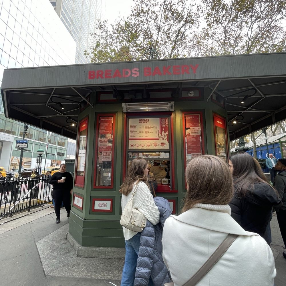 Breads Bakery - Bryant Park - Bakeries Near Me - New York, New York