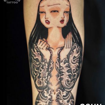 Oyabun Tattoo - San Diego Korean pin-up Tattoo Artist Qsun - Tattoo Near Me - San Diego, California Oyabun Tattoo - San Diego Korean pin-up Tattoo Artist Qsun - Tattoo Near Me - San Diego, California