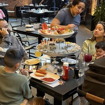 Row 34 - Seaport - Seafood Tower - New American Near Me - Boston, Massachusetts