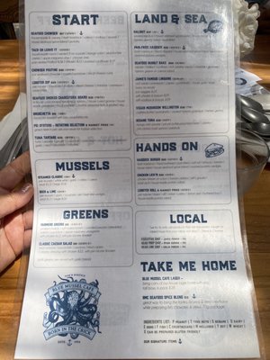 Menu photo 3 Blue Mussel Cafe New Glasgow, PE