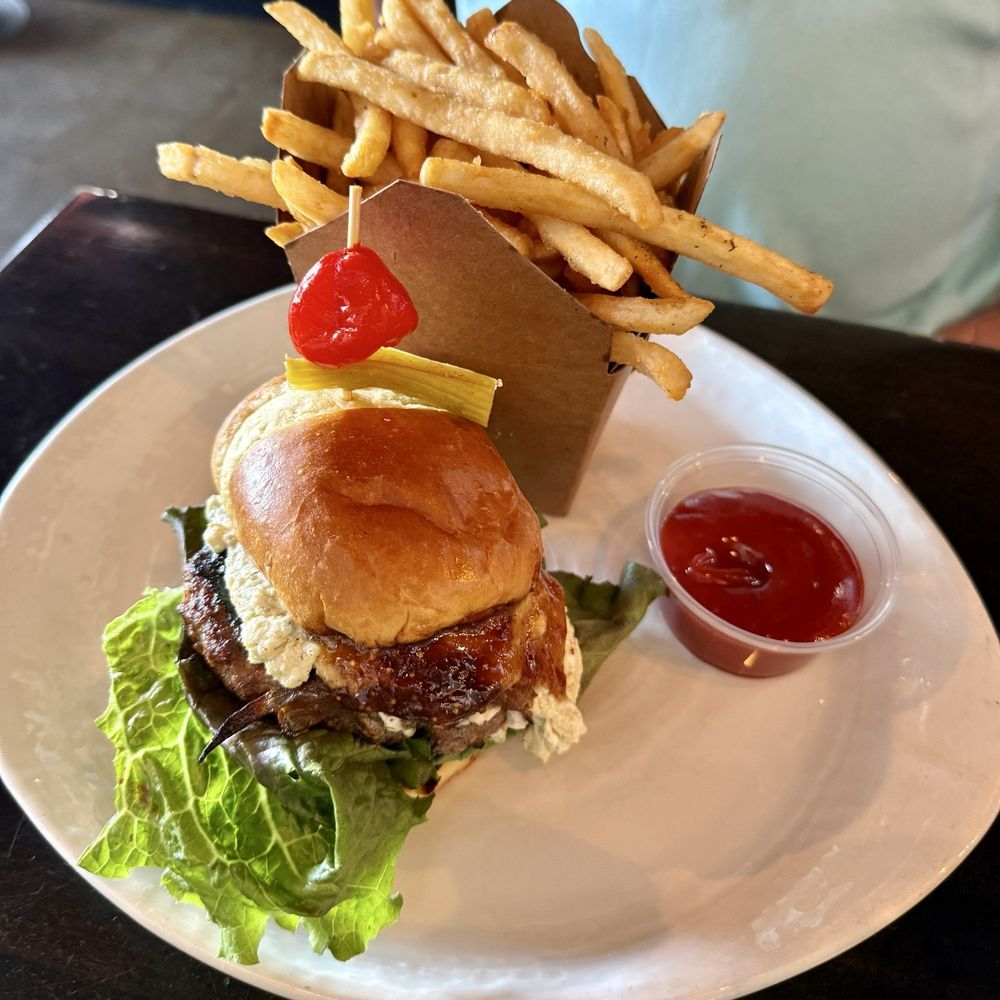 Olive Pit Grill - Classic Lamb Burger - Mediterranean Near Me - Huntington Beach, California