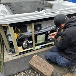 Two Lions Electric - Hot tub install