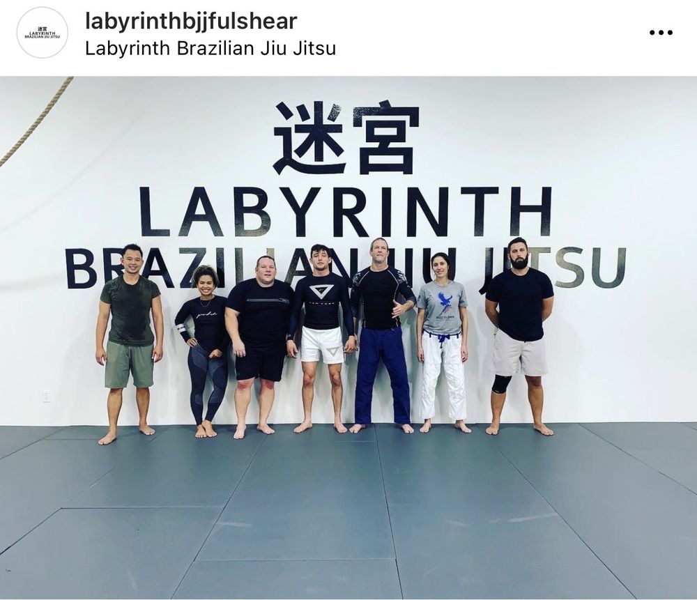 Labyrinth Brazilian Jiu Jitsu Logo