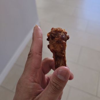 Chick Flag - Wings are puny. Index finger for reference. - Sandwiches Near Me - Garden Grove, California