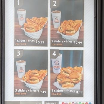 Smalls Sliders - Simple, straightforward menu. - Burgers Near Me - Baton Rouge, Louisiana