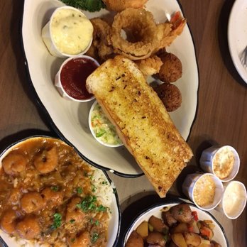 Happy's Fish House - Fried shrimp and shrimp etouffe. - Cajun/Creole Near Me - Tyler, Texas Happy's Fish House - Fried shrimp and shrimp etouffe. - Cajun/Creole Near Me - Tyler, Texas